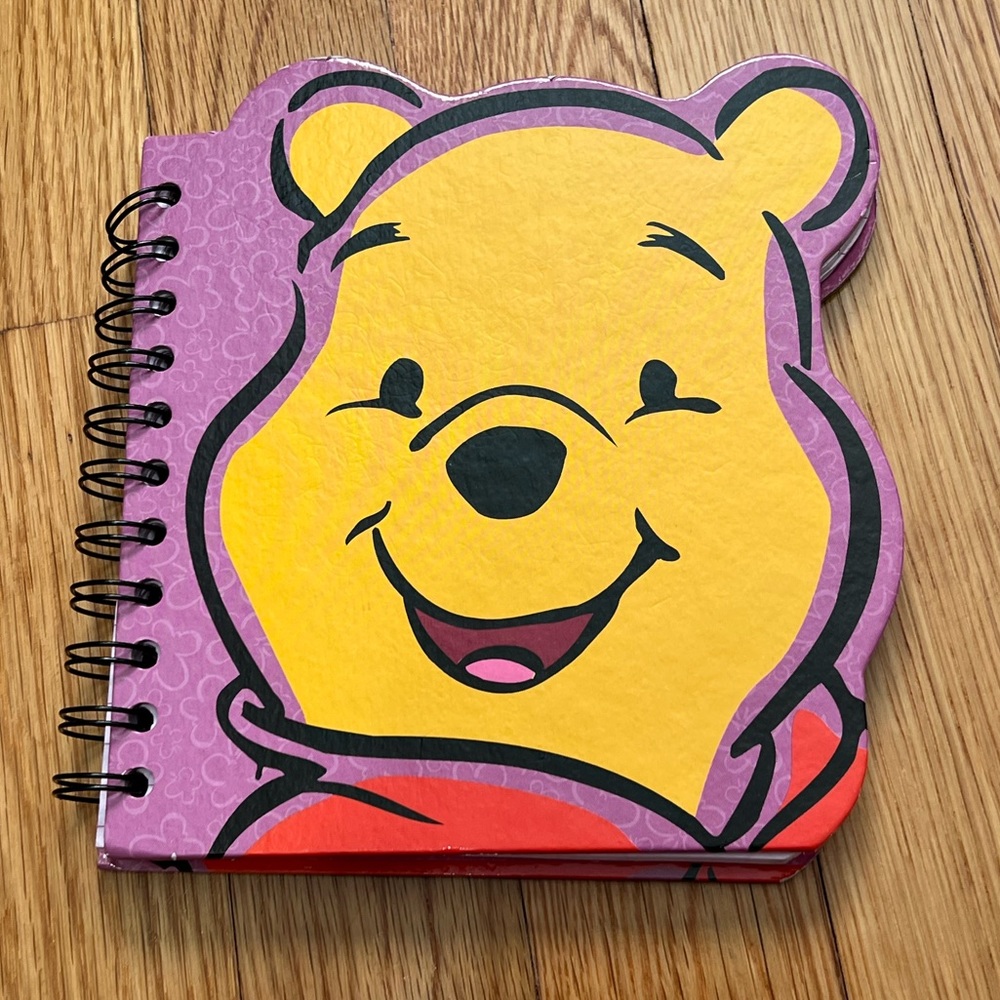 Vintage Winnie the Pooh Notebook